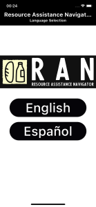 01RAN Client language selection